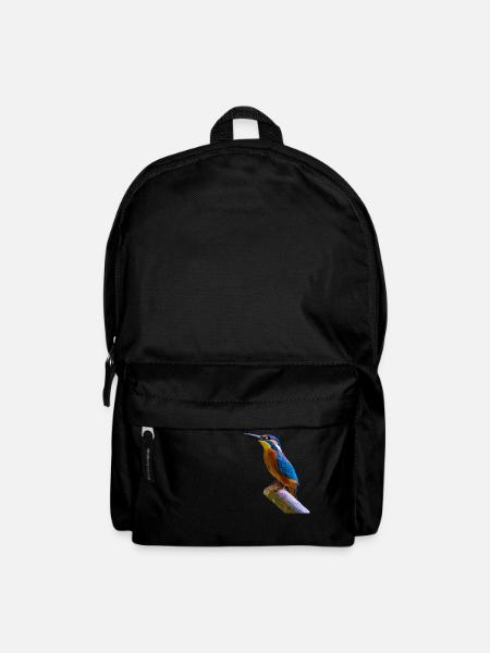 eisvogel - Rucksack - Schwarz