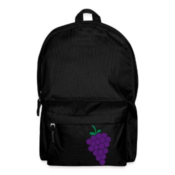grapes - Backpack - black - Front