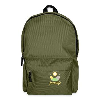 farm - Backpack - olive green - Front