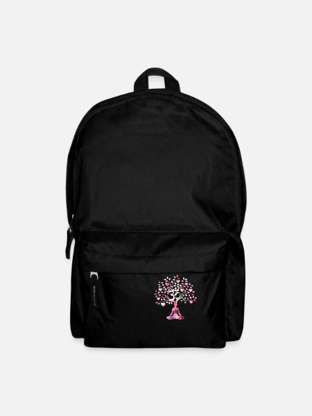 Yoga-Meditations-Zen-OM-Baum - Rucksack - Schwarz