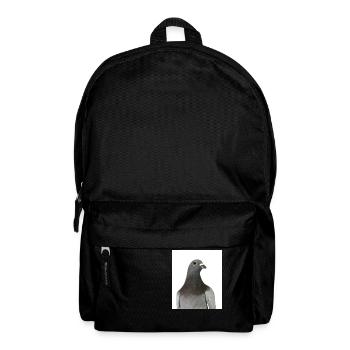Taube. Pigeon - Rucksack - Schwarz - Vorne