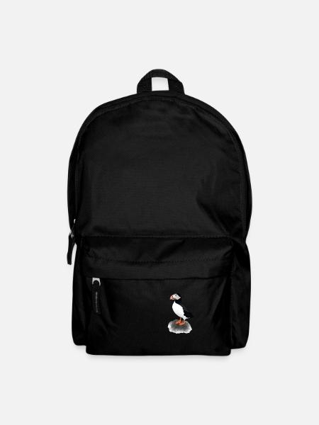 Atlantic puffin - Backpack - black