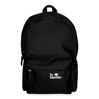 Italien Papa Vater Papi Italian Father Padre - Rucksack - Schwarz - Vorne