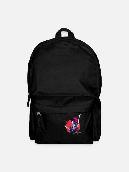 gothik manga anime kriegerin samurai japan girl - Rucksack - Schwarz
