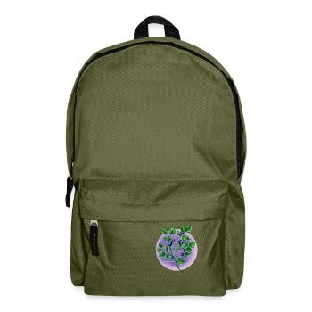 Blaubeeren - Rucksack - Olivgrün - Vorne