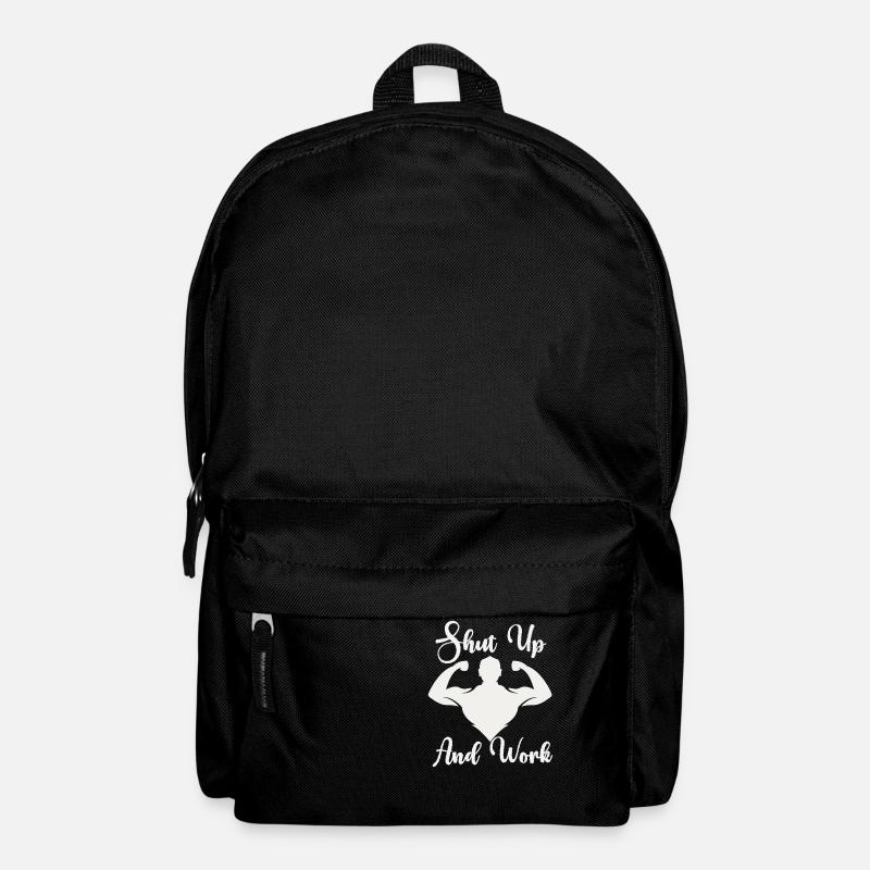 Shut Up And Work - Backpack - black