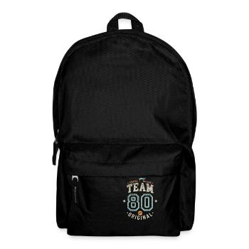 Team 80 - 100% Original / Limited Edition - Rucksack - Schwarz - Vorne