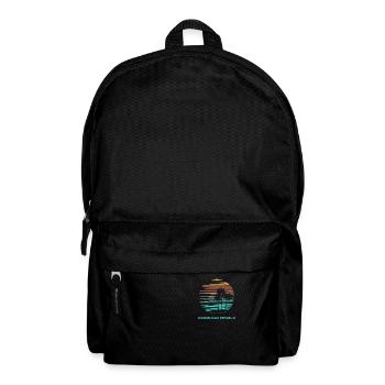 Dominican Republic Cool Souvenir Vacation Artistic - Backpack - black - Front