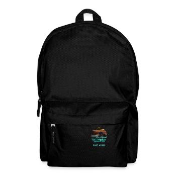 Fort Myers Florida Cool Souvenir Urlaub künstlerisch - Rucksack - Schwarz - Vorne