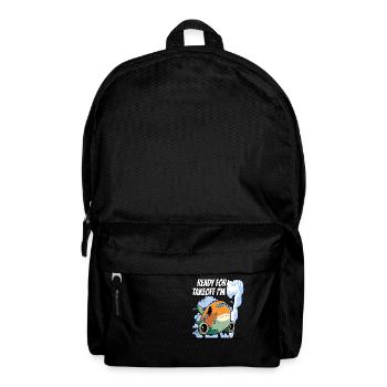 Ready for Takeoff I'm seven - 7nd Birthday Boy - Rucksack - Schwarz - Vorne