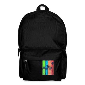 Palimers Colotiers Sommerstrand - Rucksack - Schwarz - Vorne