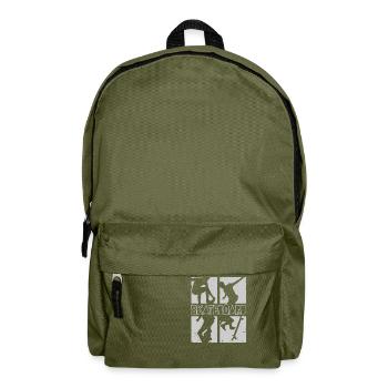 Skateboard - Sac à dos - vert olive - Devant