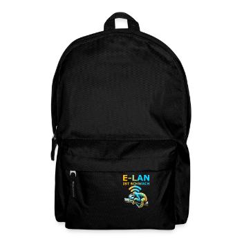 E-Lan ist schwach Faultier - Rucksack - Schwarz - Vorne