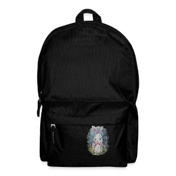Lapin mignon, lapin mignon - Sac à dos - noir - Devant