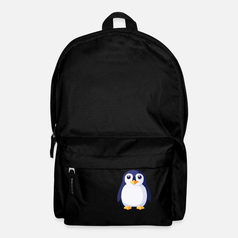 Pinguine schwarz weis - Rucksack - Schwarz