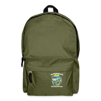 Kommissar Elia Spurensuche - Rucksack - Olivgrün - Vorne