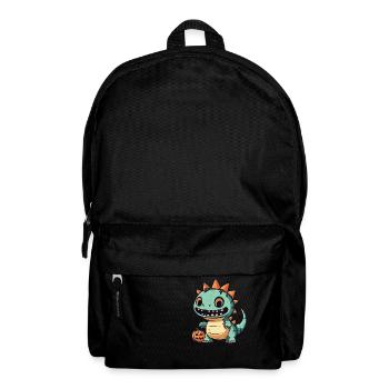 Dinosaurier stegosaurus Halloween Lustig Zombie - Rucksack - Schwarz - Vorne