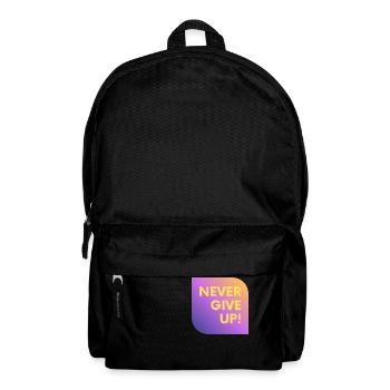 NE JAMAIS ABANDONNER - Sac à dos - noir - Devant