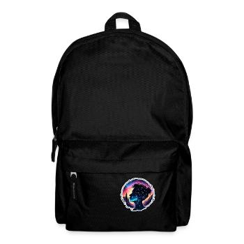 Silhouette / Forest / Portrait / Trees / Person - Backpack - black - Front