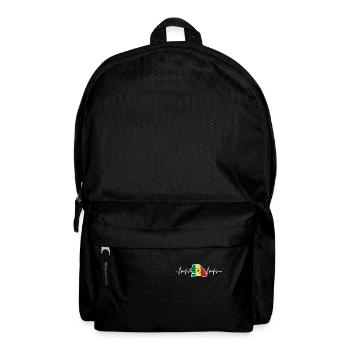 drapeau Sénégal - Sac à dos - noir - Devant