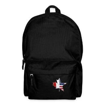 Canada USA Drapeau Maple Leaf Gift Nation Pays - Sac à dos - noir - Devant