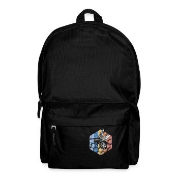 Biene - Rucksack - Schwarz - Vorne
