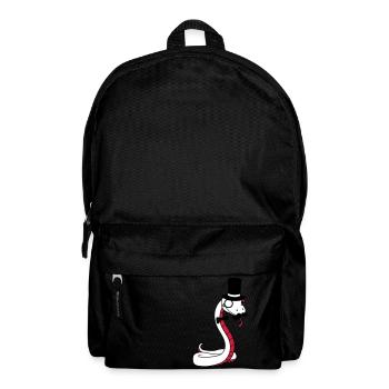 Sir gentlemen cylinder rich monocle glasses s - Backpack - black - Front