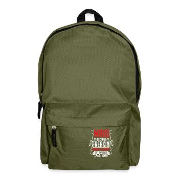 Femmes de chambre - Sac à dos - vert olive - Devant