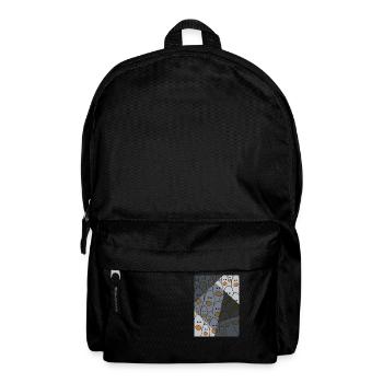 Seagulls T-Shirt - Bird Motif Seagulls Gift Idea - Backpack - black - Front