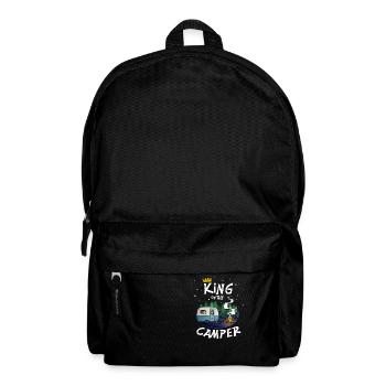 Camper King - for camping, outdoor, camping - Backpack - black - Front