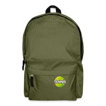 Balle de tennis - Sac à dos - vert olive - Devant