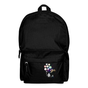 9th birthday astronaut born 2010 - Backpack - black - Front