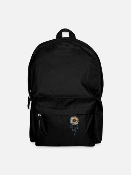 Auge Traumfänger, Iris, Spirituell Geschenk - Rucksack - Schwarz