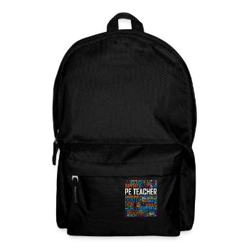 Le prof de l'EPS - Sac à dos - noir - Devant