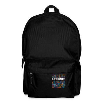 Fotografie Wörter - Rucksack - Schwarz - Vorne