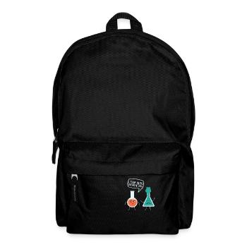 Je pense que vous réagissez de manière excessive à la chimie, nerd - Sac à dos - noir - Devant