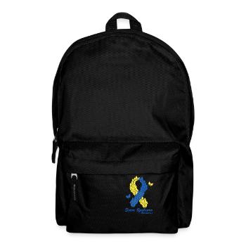 Down-Syndrom-Bewusstsein - Rucksack - Schwarz - Vorne