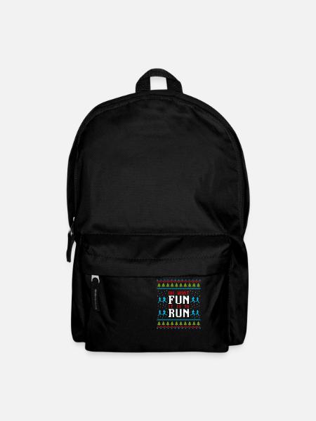 Ugly Christmas running sport - Backpack - black