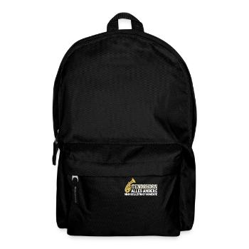 Tenorhorn - Motiv - Rucksack - Schwarz - Vorne