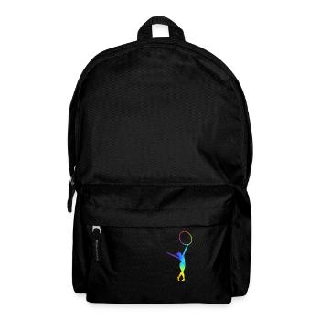 Gymnastic hoop gymnastics rhythmic gymnastics - Backpack - black - Front