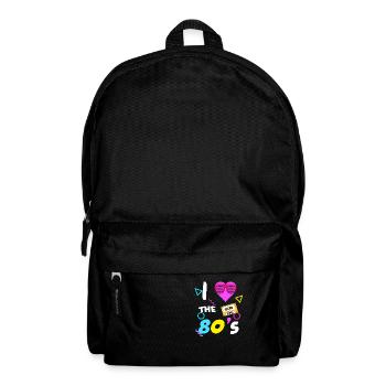 80er 90er Jahre 80s 90s - Rucksack - Schwarz - Vorne
