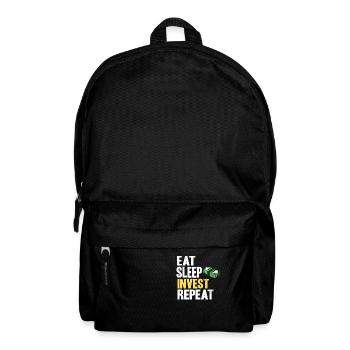 stock market - Backpack - black - Front