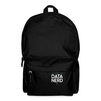 Data Nerd Data Analyst und Data Scientist - Rucksack - Schwarz - Vorne