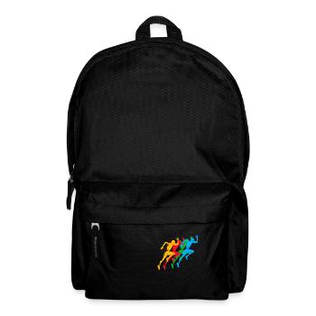 Athletics Summer Games Colorful - Backpack - black - Front