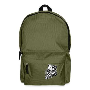 Forever Shrimp - Gardez-le VRAI! - Sac à dos - vert olive - Devant
