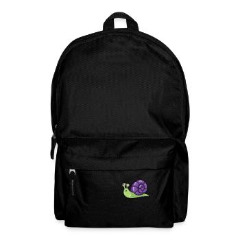 Schnecke - Rucksack - Schwarz - Vorne