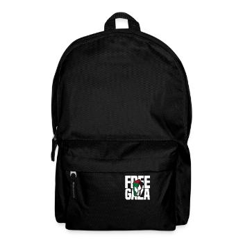 Free Gaza Free Palestine Freedom for Palestine - Backpack - black - Front