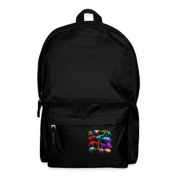 Hyena Africa savanna - Backpack - black - Front