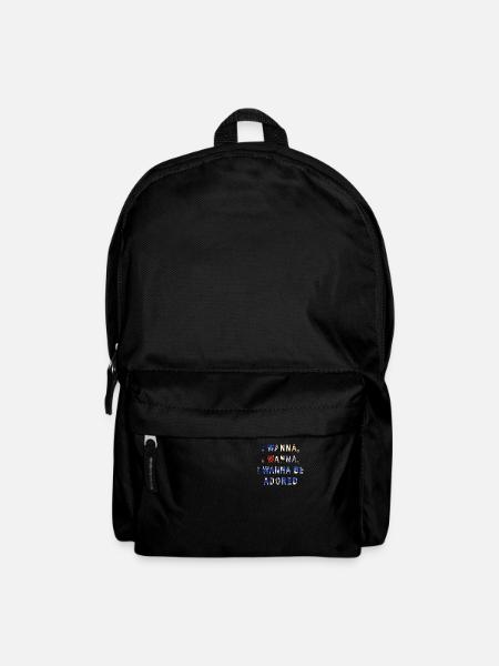 I Wanna Be Adored - Backpack - black