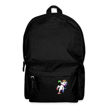 Licorne de rocher - Licorne grimpante - Sac à dos - noir - Devant